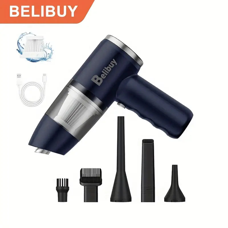 Portable USB Vacuum Cleaner 36V - Rechargeable Handheld Cleaner