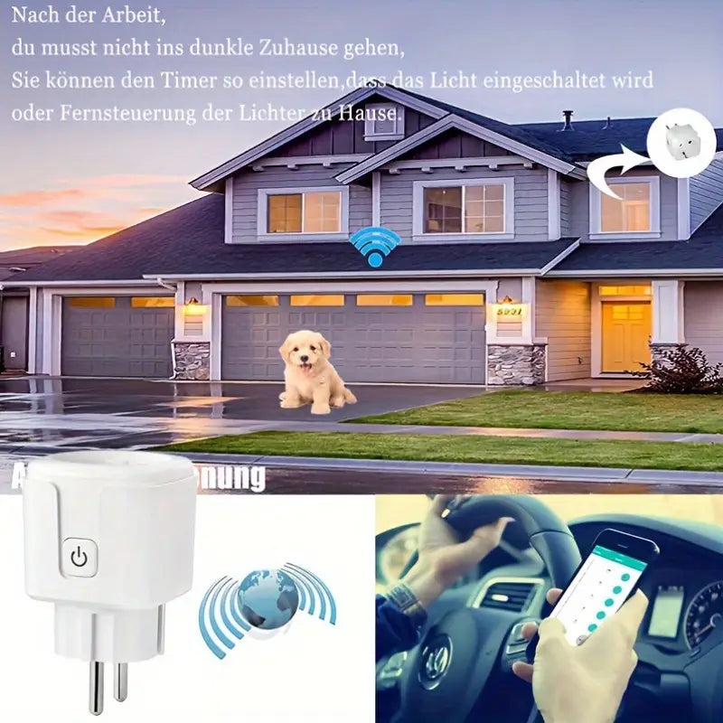 Smart WiFi Plugs 4-Pack EU 16A