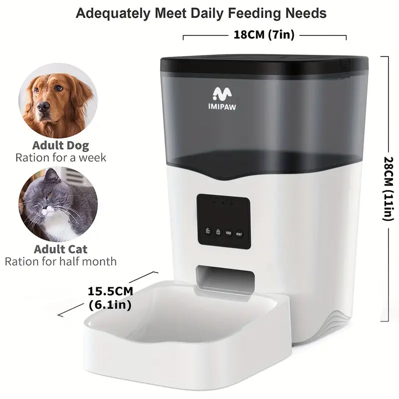 automatic pet food dispenser