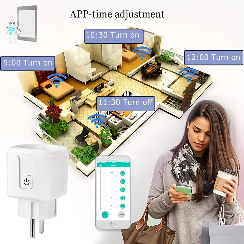 Smart WiFi Plugs 4-Pack EU 16A