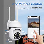 8pcs 1440P Wireless Security Cameras