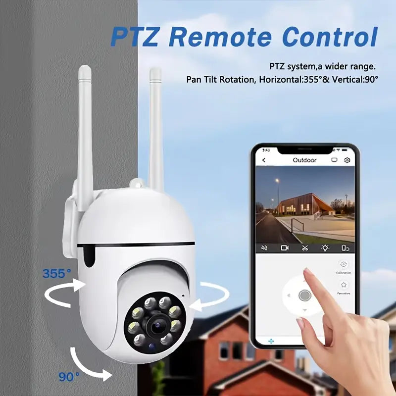 8pcs 1440P Wireless Security Cameras