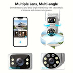 Wireless Security Camera 720P HD - Pan Tilt Night Vision WiFi Camera with Motion Detection