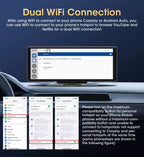 Universal Portable CarPlay Screen 10.1 