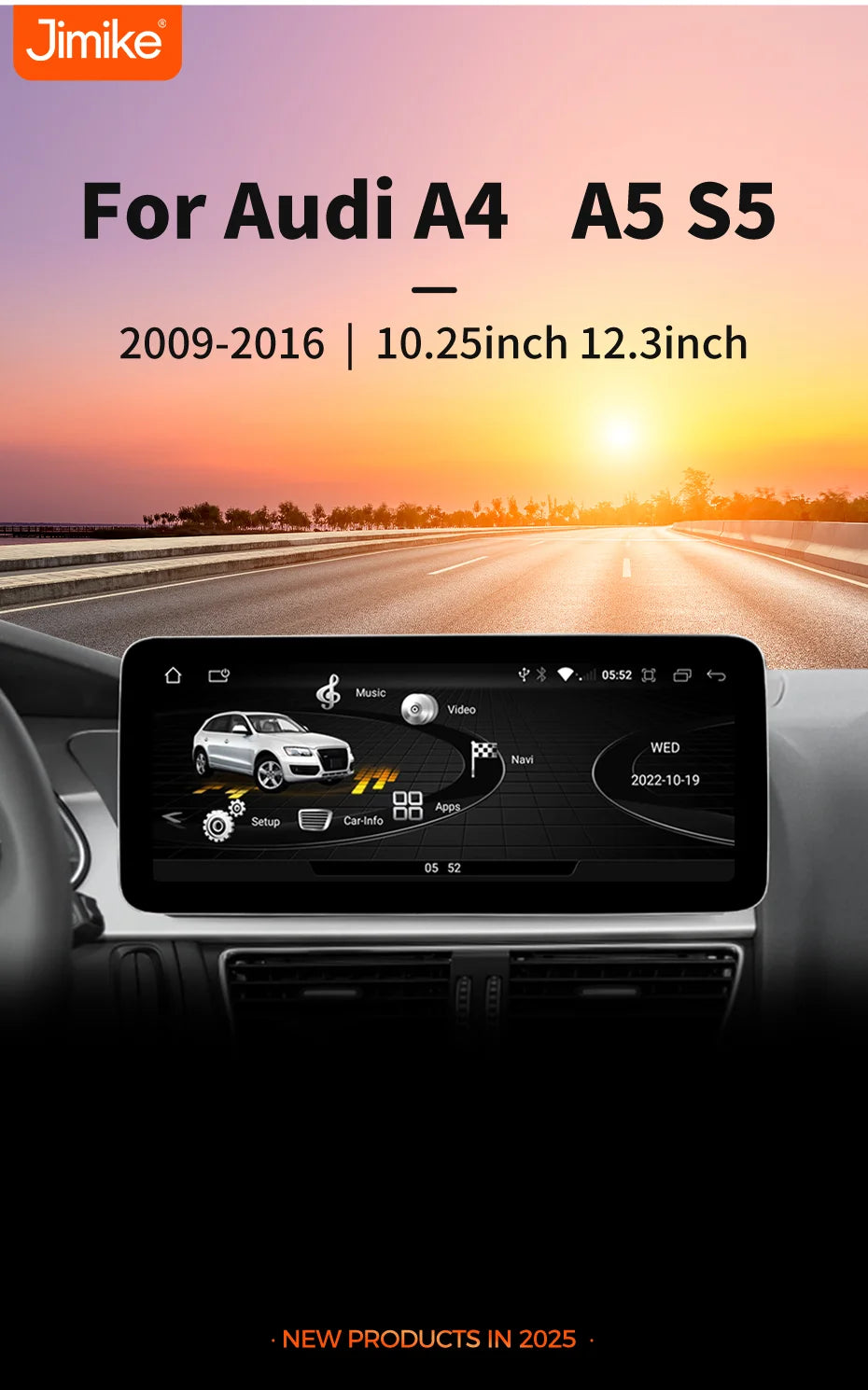 Wireless CarPlay Android auto For Audi A4 A4L A5 B8