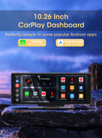 Universal Portable CarPlay Screen 10.1 