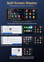 Universal Portable CarPlay Screen 10.1 