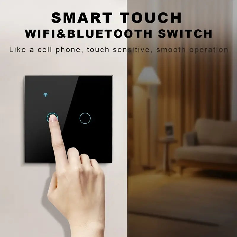 WiFi Smart Light Switch 1-4 Gang - Universal Smart Home Control