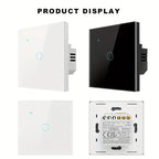 WiFi Smart Light Switch 1-4 Gang - Universal Smart Home Control