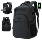 Travel Backpack USB Charging Port - Lightweight Laptop Bag