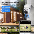 8pcs 1440P Wireless Security Cameras