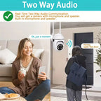 8pcs 1440P Wireless Security Cameras