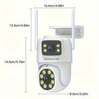 Wireless Security Camera 720P HD - Pan Tilt Night Vision WiFi Camera with Motion Detection