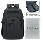 Travel Backpack USB Charging Port - Lightweight Laptop Bag