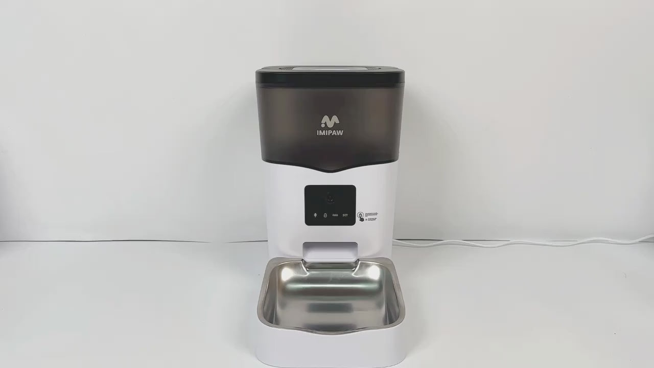 Smart WiFi Pet Feeder 3L automatic pet food dispenser